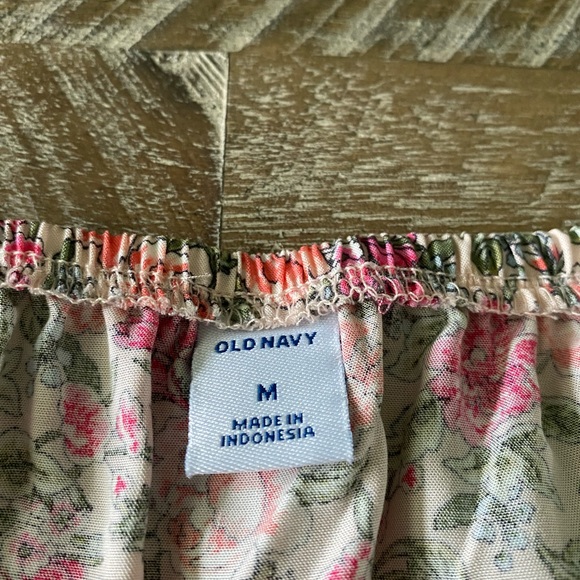 Old Navy Sleeveless Tiered Floral Print Swing Dress, Medium- New! - Picture 8 of 8